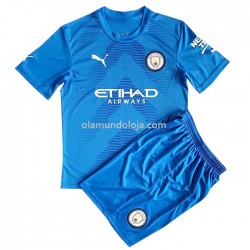 Camisola Manchester City Criança Equipamento Segundo 2022-2023 Manga Corta